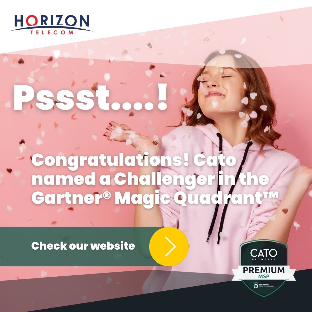 Cato is a Challenger in Gartner's Magic Quadrant